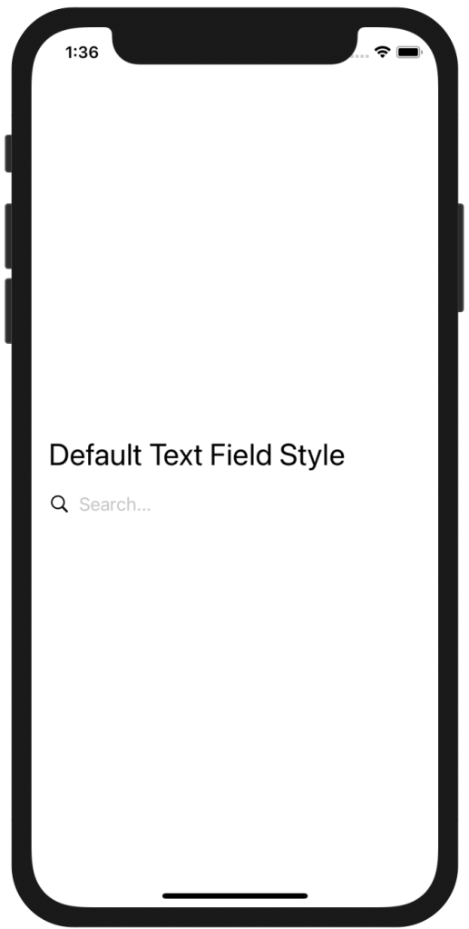 default-textfield-in-swiftui