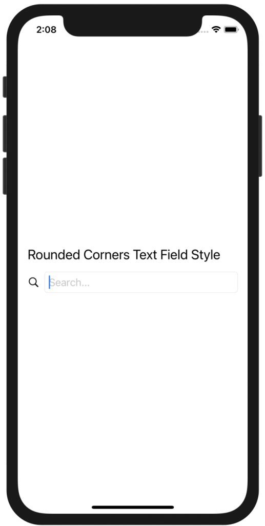 swiftui custom text field style