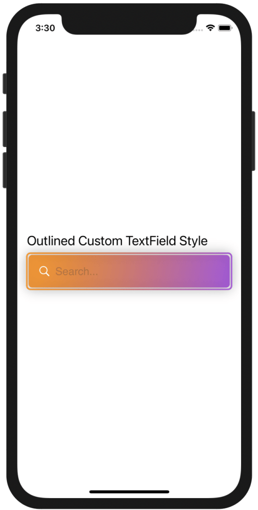 Outlined TextField in SwiftUI